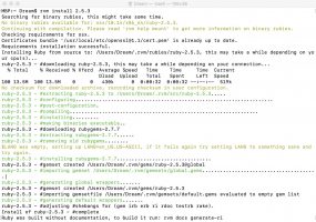 Установка Ruby и gem через RVM на Mac OS Установка Ruby и gem через RVM на Mac OS