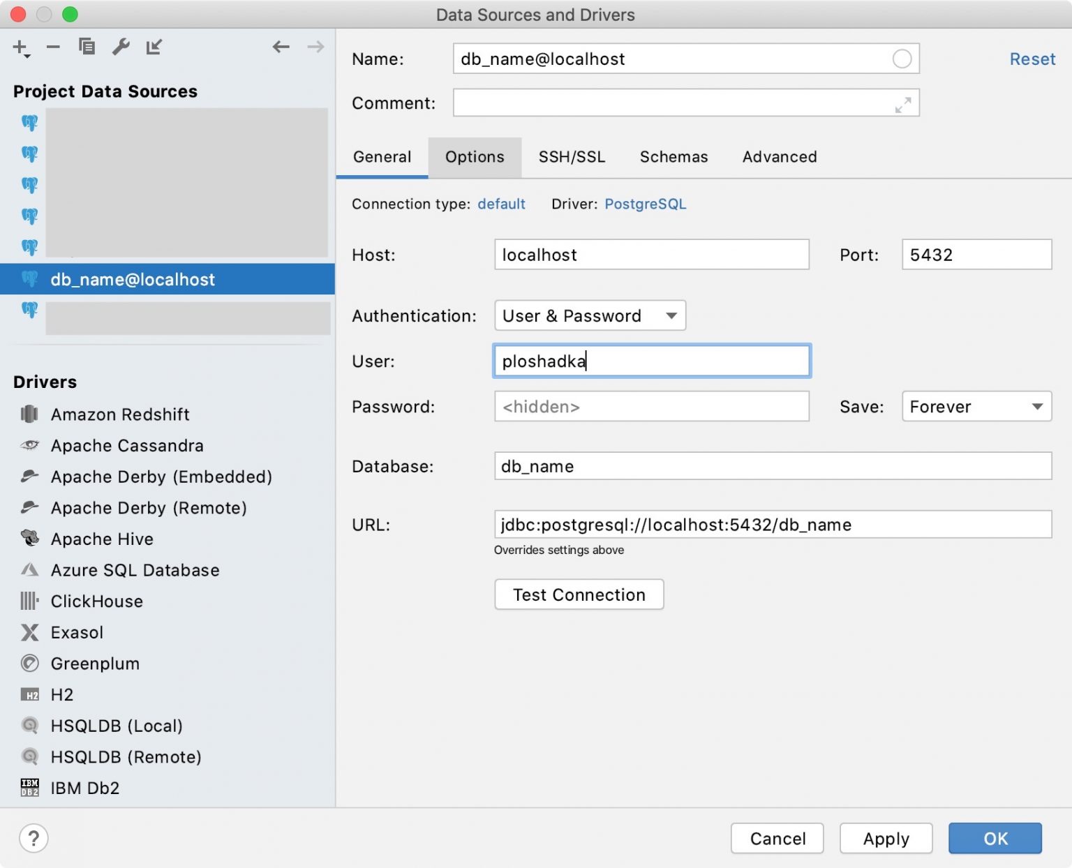 Mac os postgresql установка и настройка